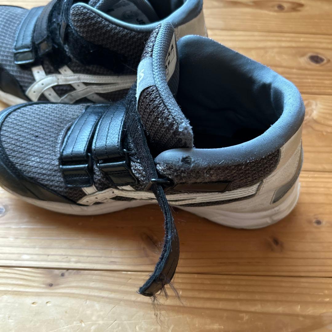 asics ハイカット安全靴 ベルクロストラップ