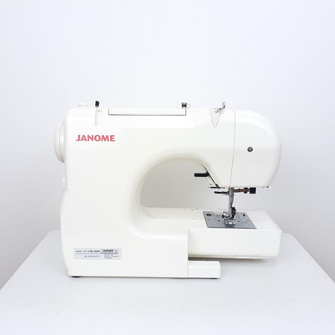 ジャノメ　コンパクト電子ミシン本体　N-778　ロックカッター内蔵