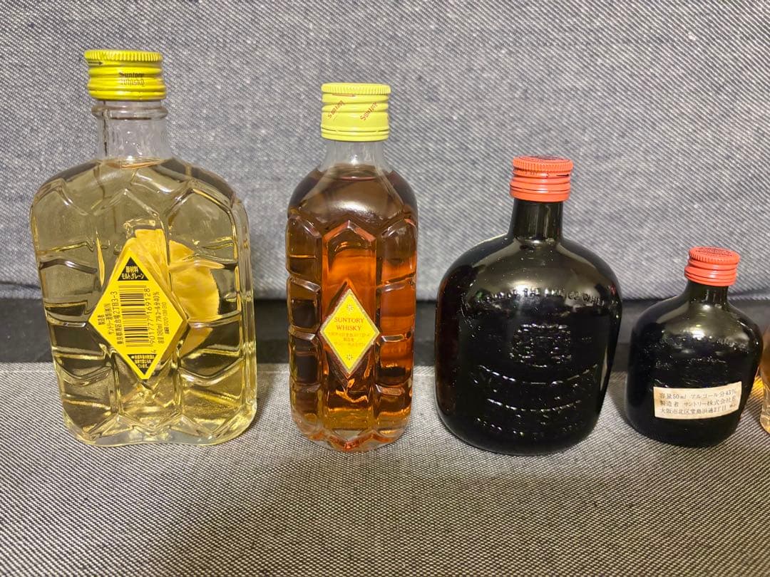 ニッカ　鶴　竹鶴12年など　ミニボトル未開封品13本セット　ウイスキー古酒