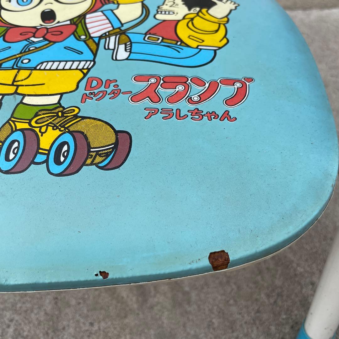 激レア！Dr.スランプ アラレちゃん 子供椅子　オフィシャル品　1980年代