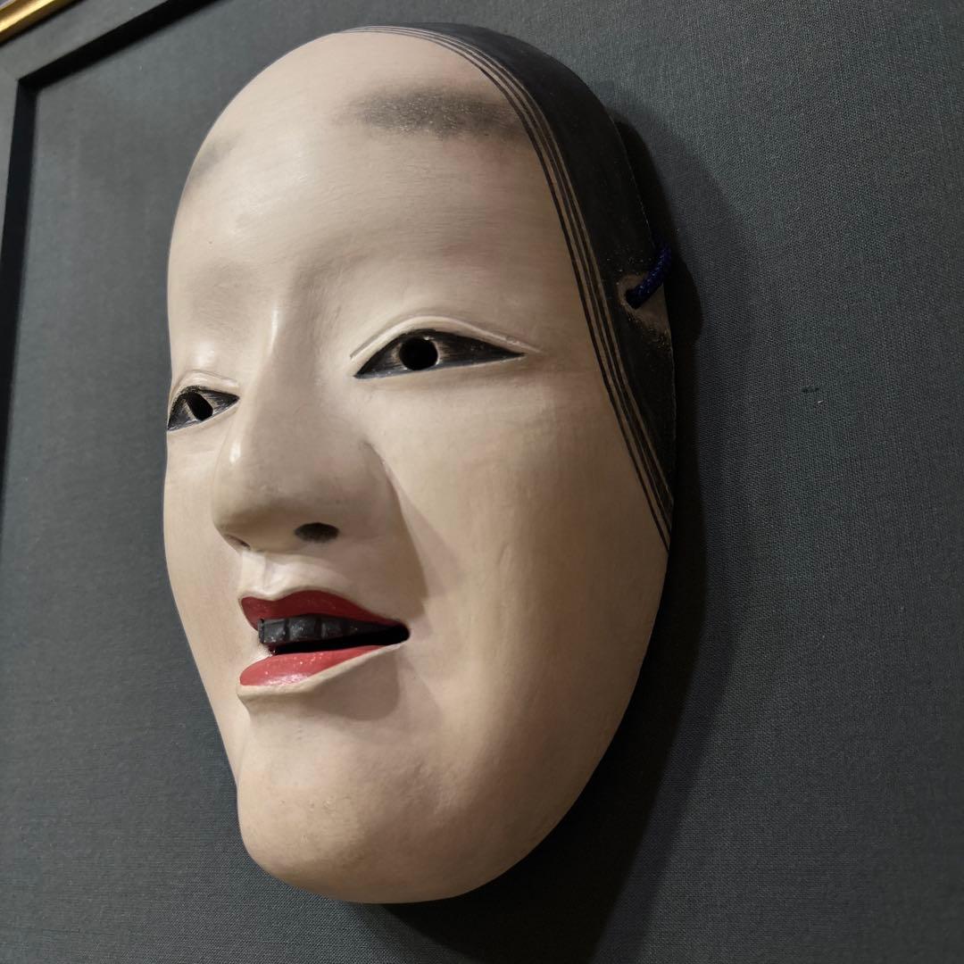 能面　小面　檜　木製能面 ※額は含みません。