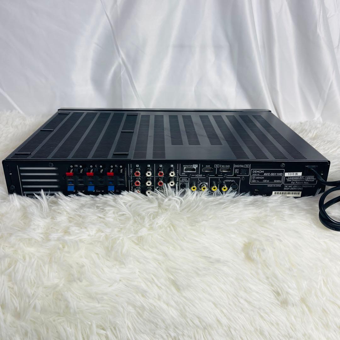 美品 DENON AVC-S511HD 5.1ch AVサラウンドアンプ 単体