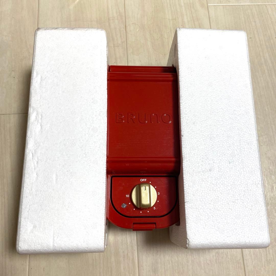 【新品未使用】BRUNO ホットサンドメーカー　ダブル