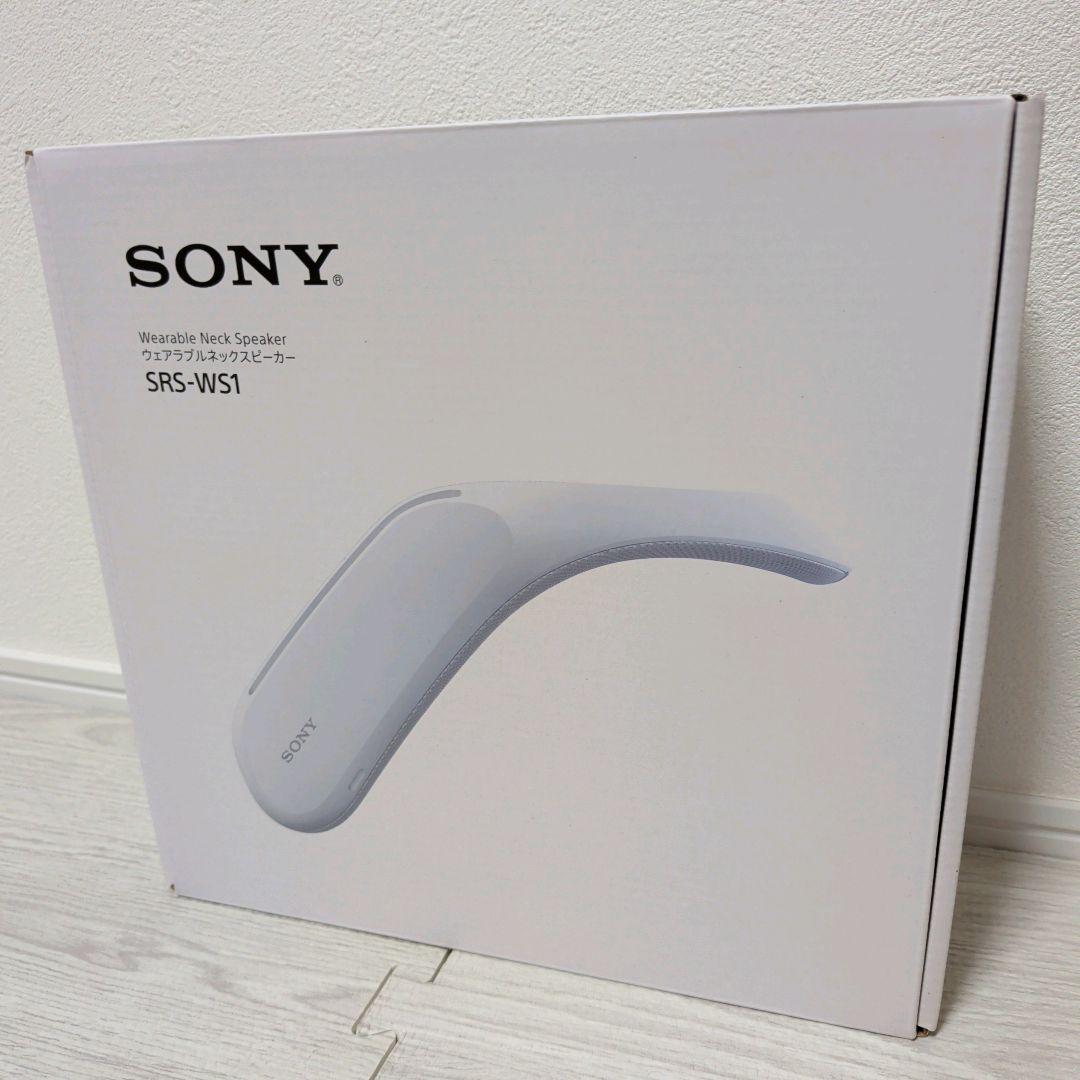 ✨️美品✨️SONY ウェアラブルネックスピーカー　SRS-WS1