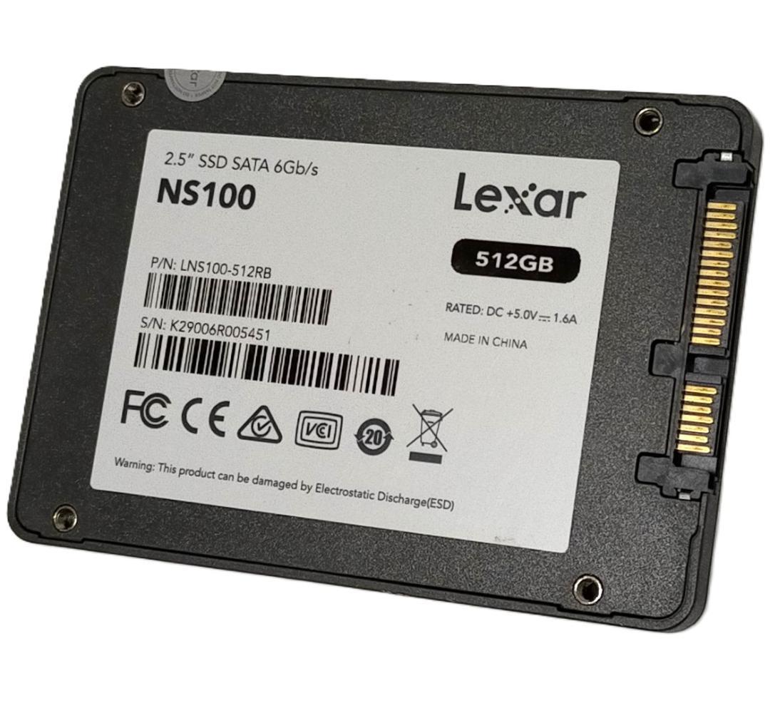 保証付き【正常】Lexar SSD512GB No.6a90