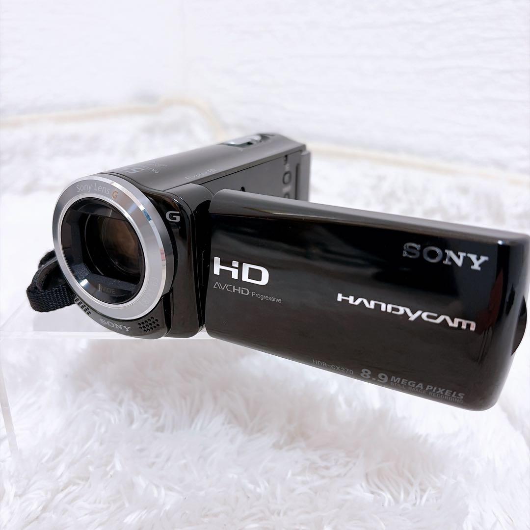【付属品多数】SONY ハンディカム HDR-CX270V ソニー ビデオカメラ