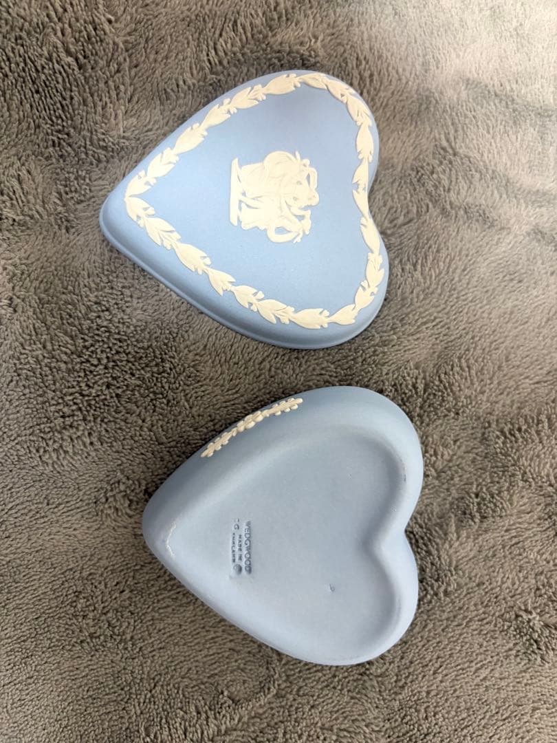 【未使用・箱付き】 ジャスパー ハート型小物入れ