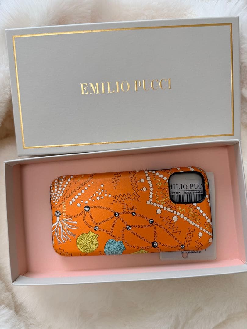 正規品未使用　EMILIO PUCCI iPhone 11 ケース　箱付き