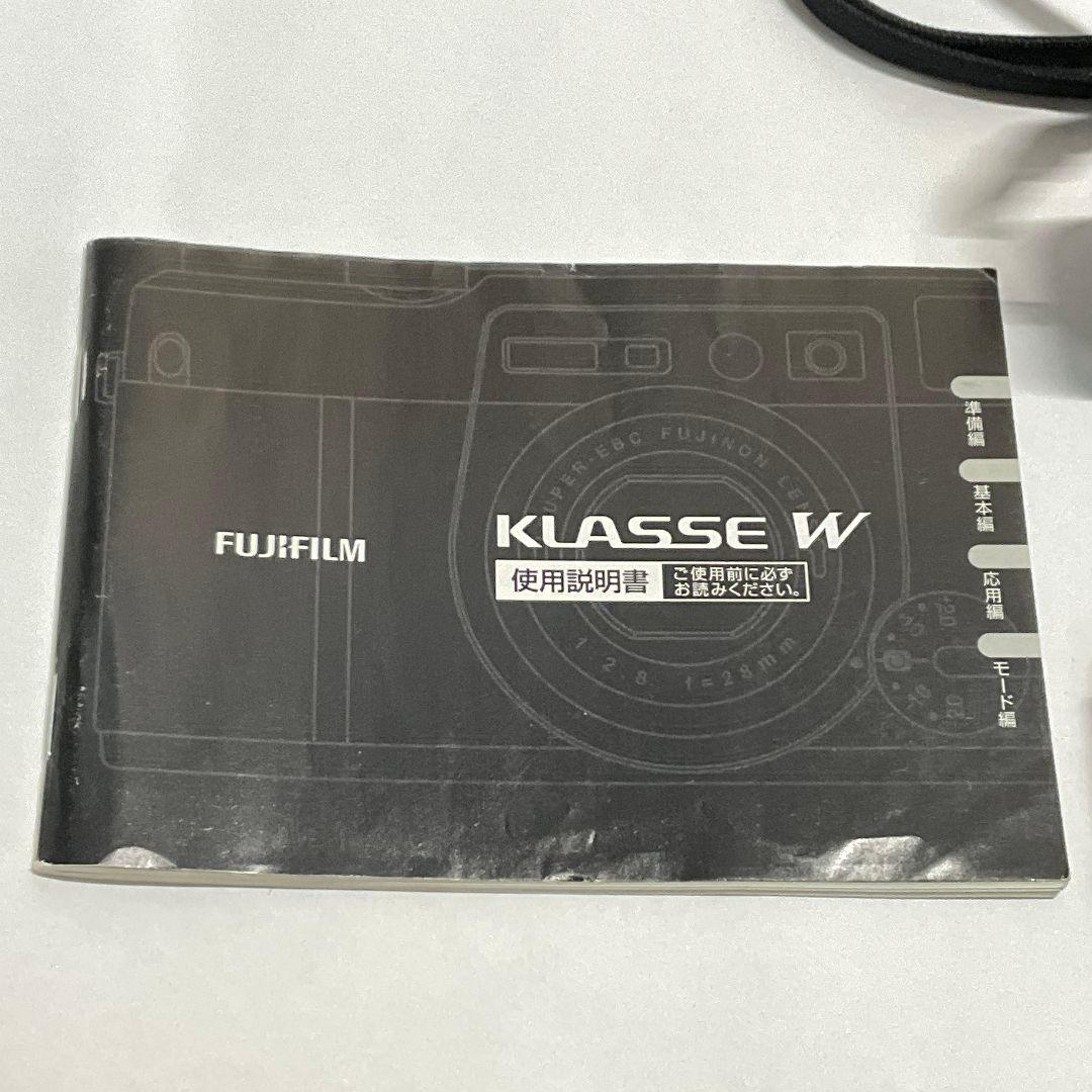 【良品中古】FUJIFILM KLASSE W　シルバー
