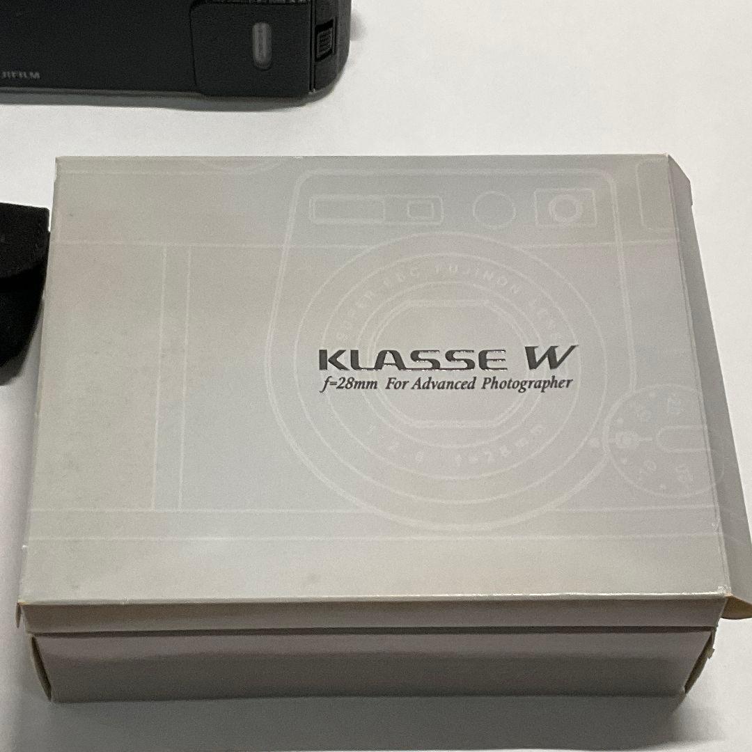【良品中古】FUJIFILM KLASSE W　シルバー