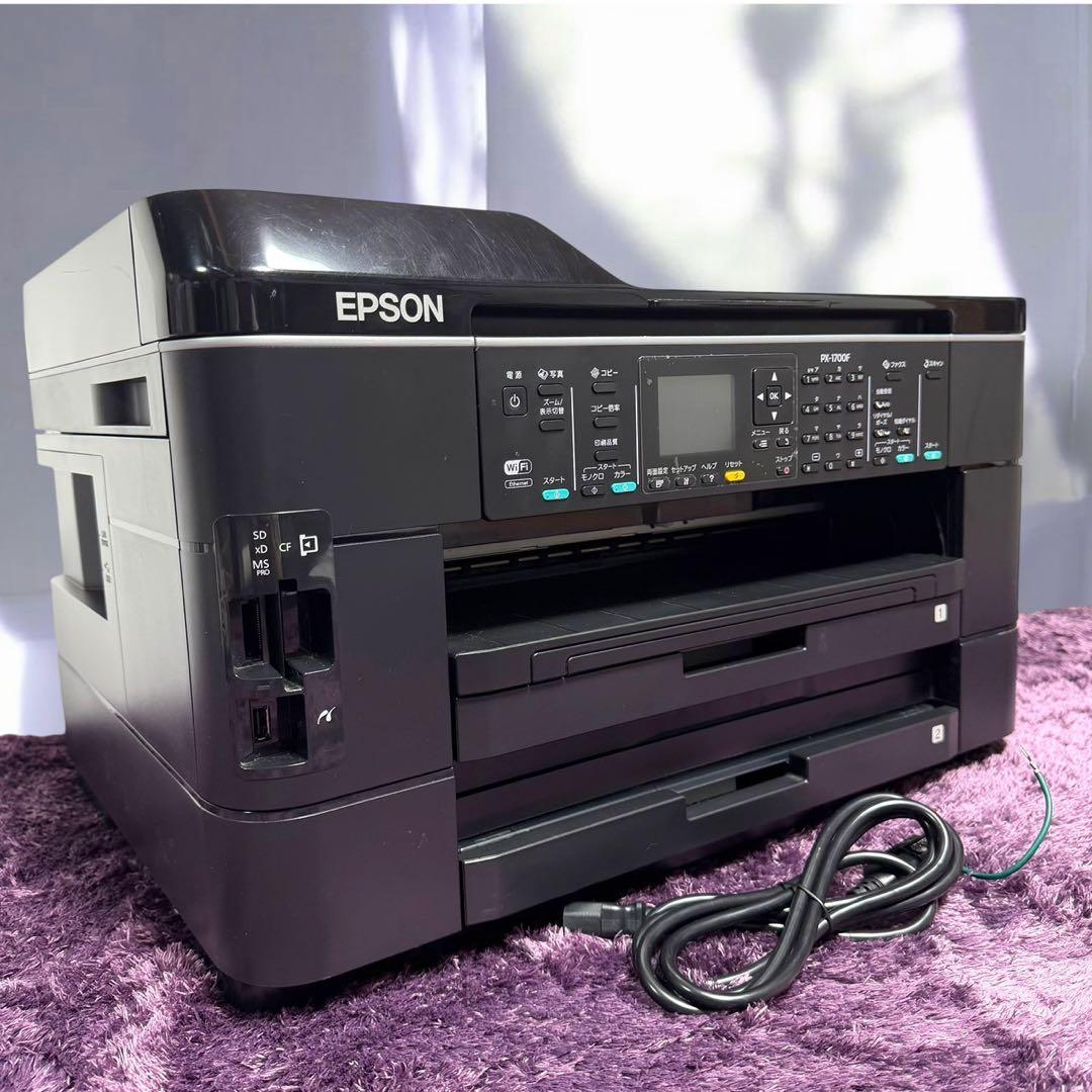 ☆ エプソン PX-1700F B A3インクジェット プリンター FAX複合機