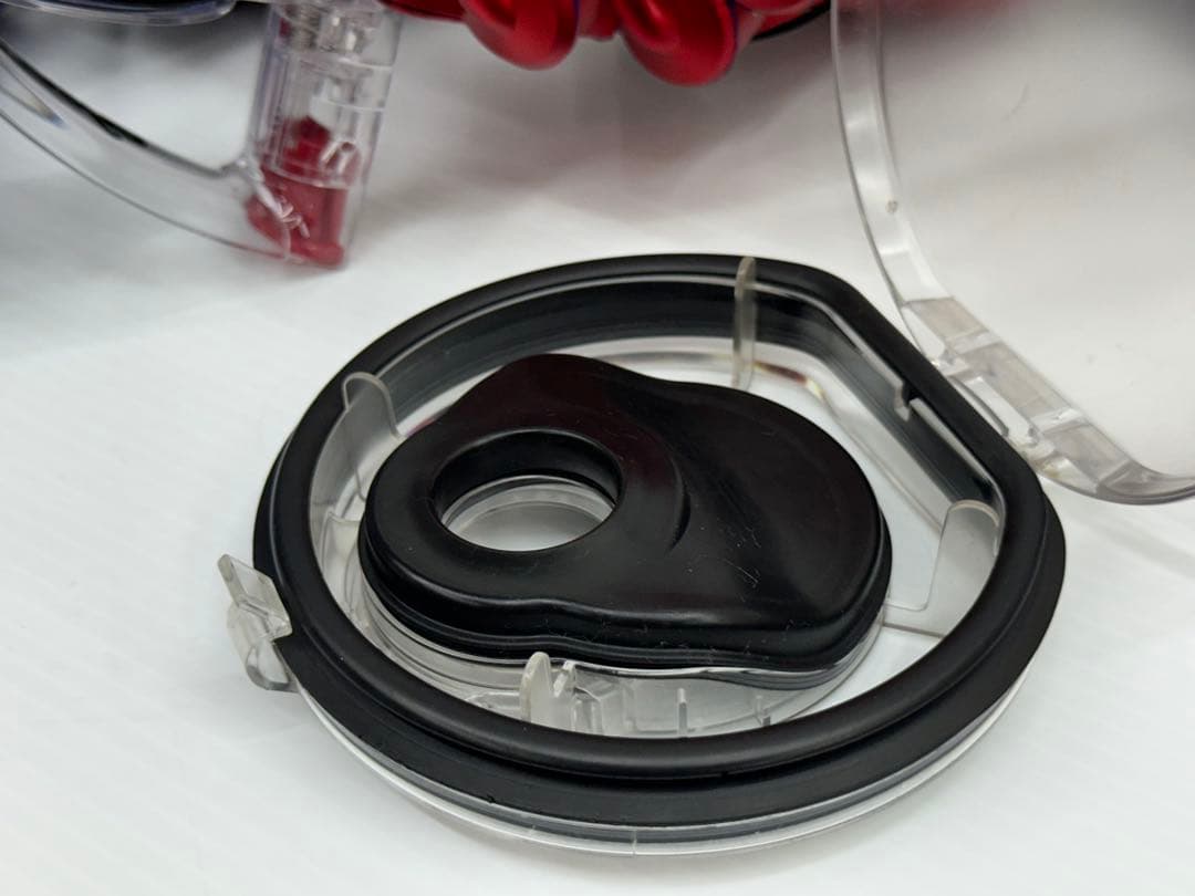 中古美品　動作保証　ダイソン　掃除機　ダスト　ホース セット　本体　赤　CY24