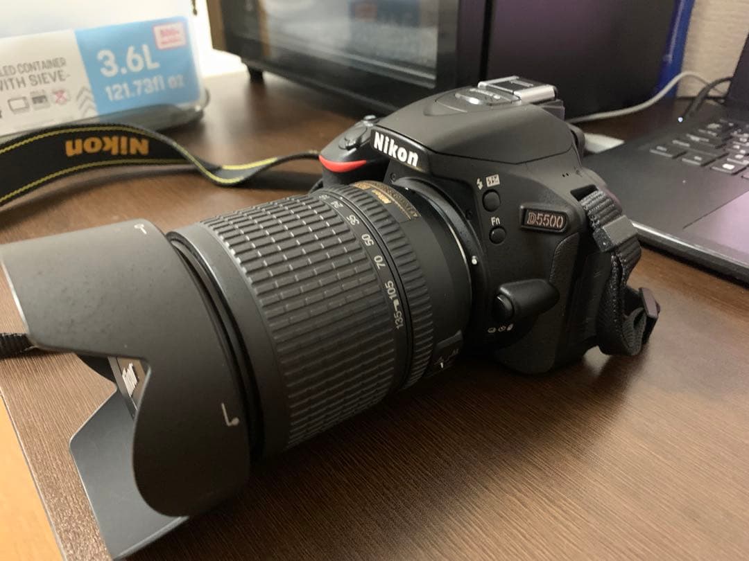 （美品）デジタルカメラ Nikon D5500 ダブルレンズ付き