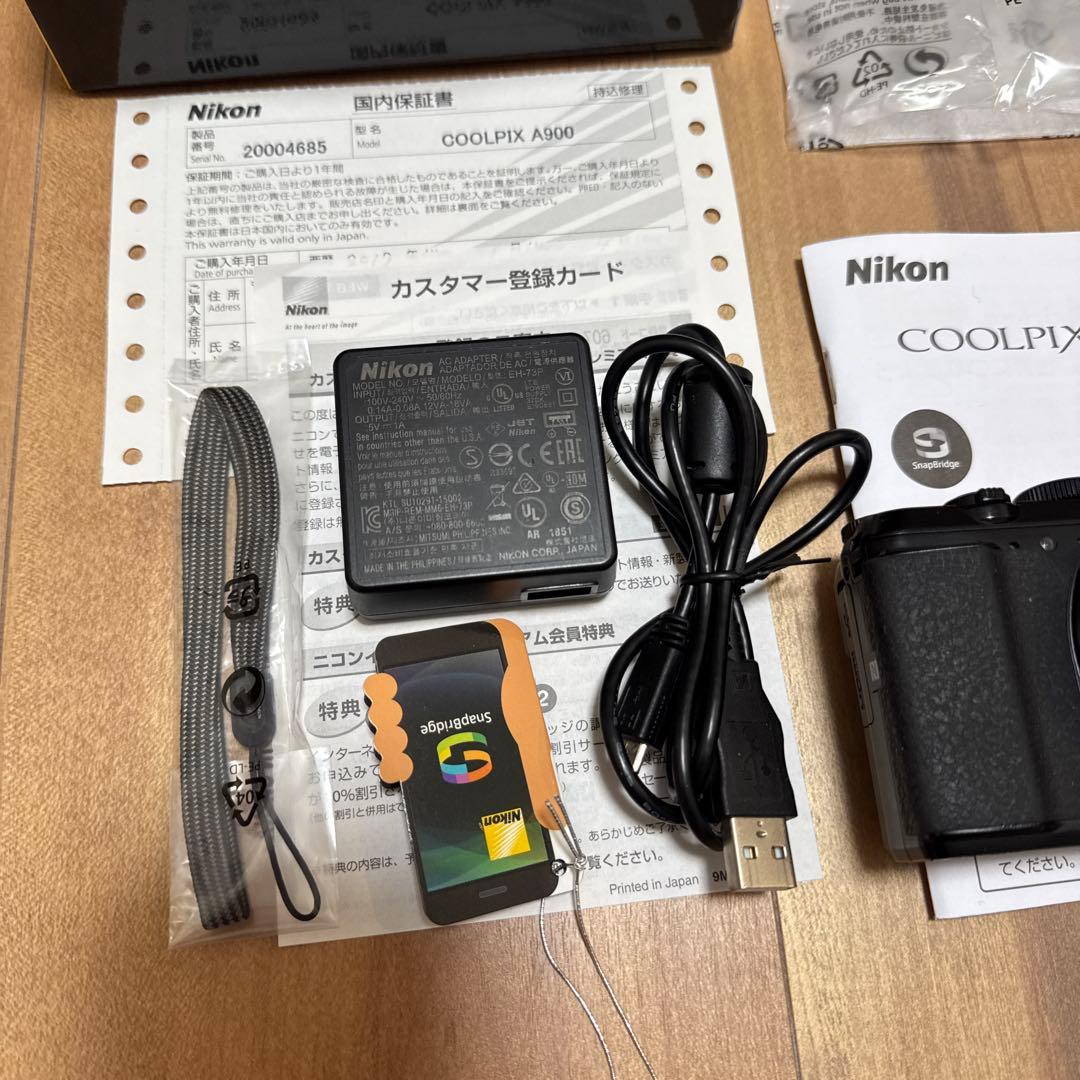 ニコン クールピクス A900 美品 4k キムタク 付属品完備