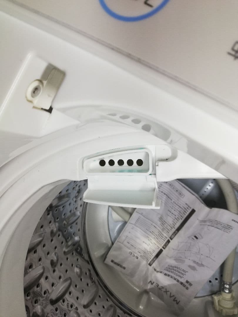 訳あり 2023年製 MAXZEN 5.5kg 洗濯機 JW55WP01 通電済