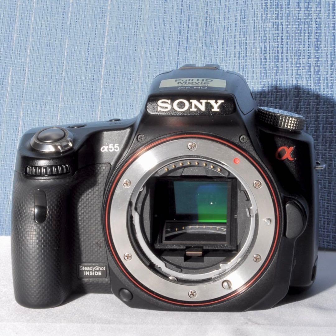 ♥️訳あり格安♥️SONY α55 レンズセット♥️状態綺麗！早い者勝ち♥️