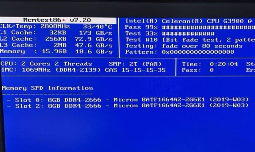 【動作確認済】Crucial DDR4-2666 メモリ 16GB（8GB×2）