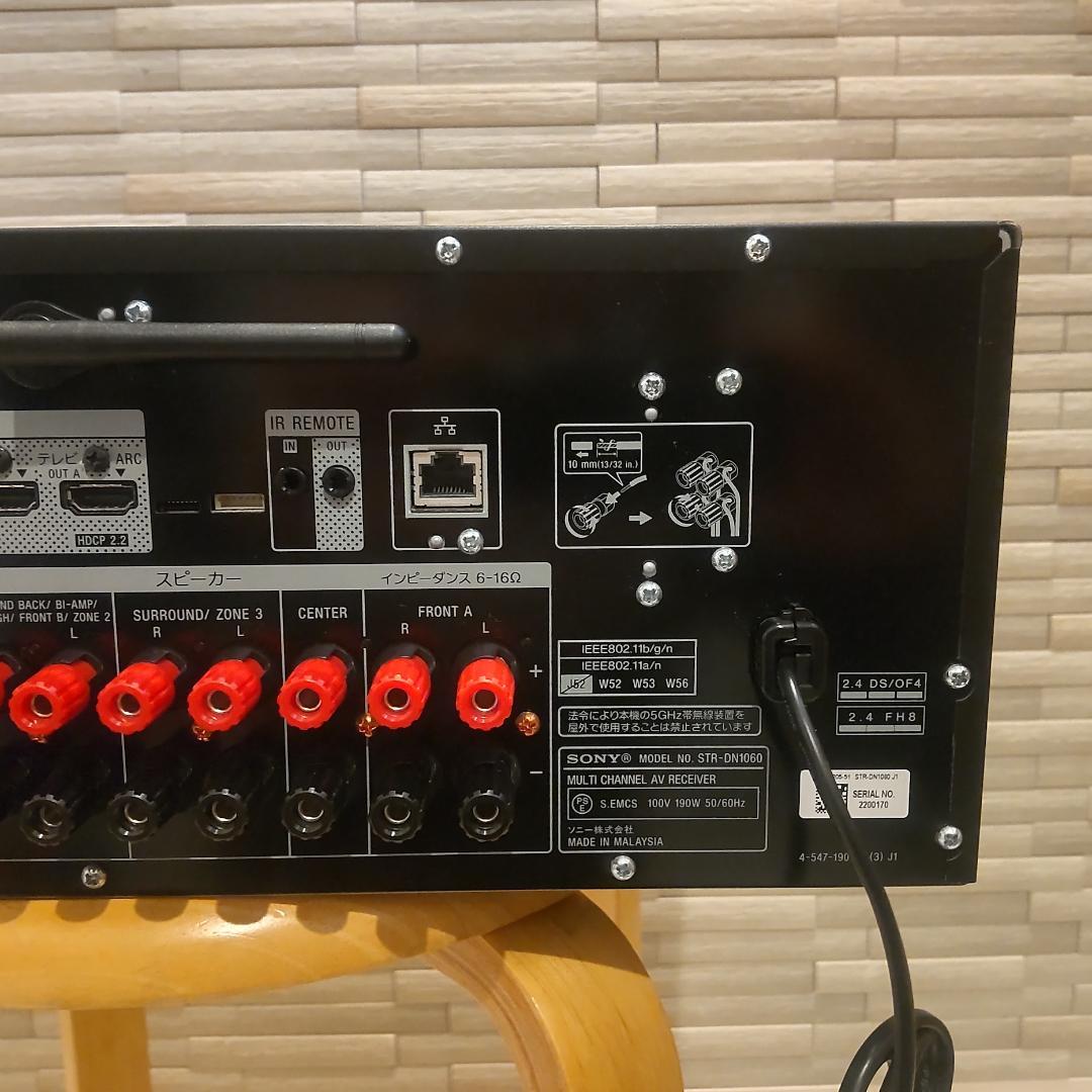 SONYソニー STR-DN1060 7.1ch AVアンプ ハイレゾ対応