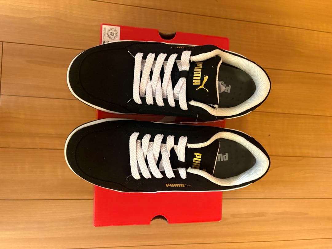 PUMA 安全靴 ブラック/ホワイト