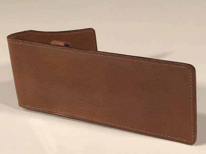 プロゴルファー　Seve Ballesteros  革のペンケース　未使用品