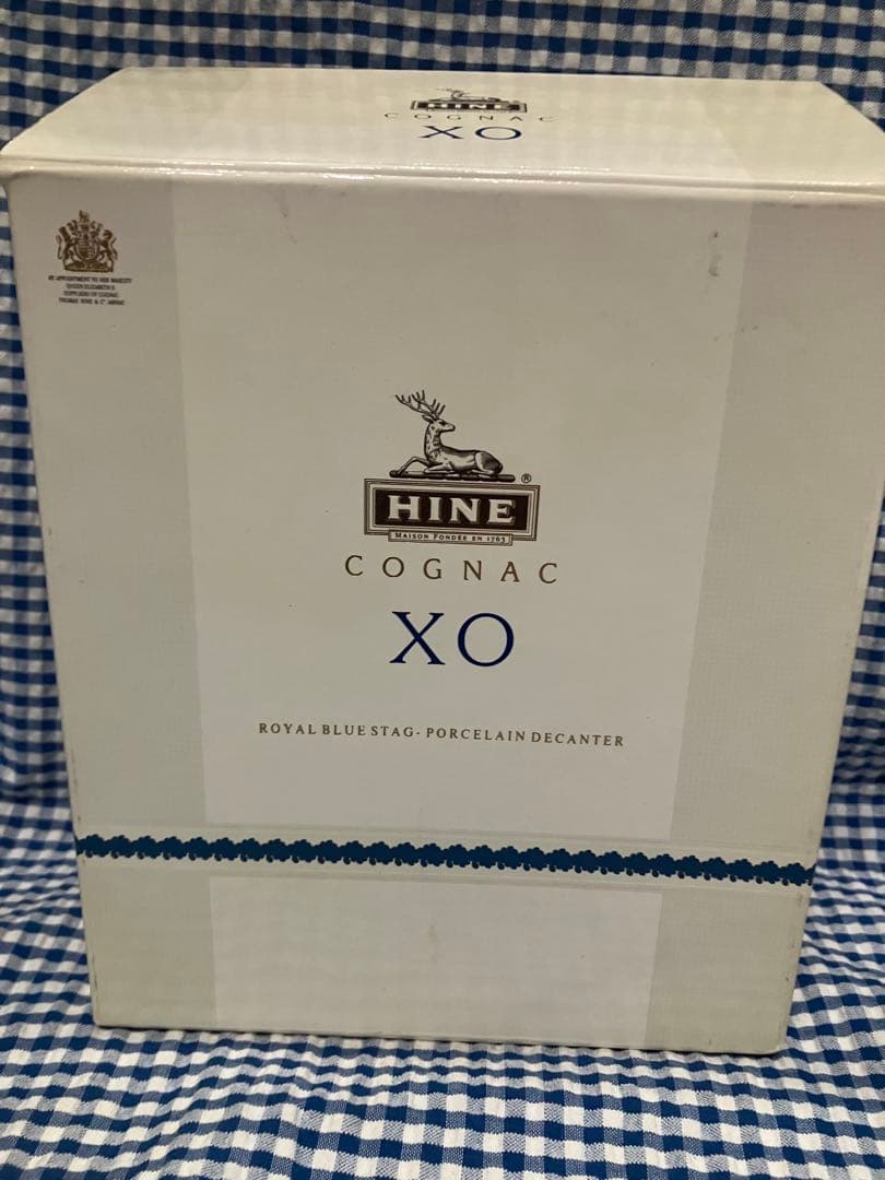 HINE XO ブランデー ハイン　陶器ボトル　凱旋門　鹿