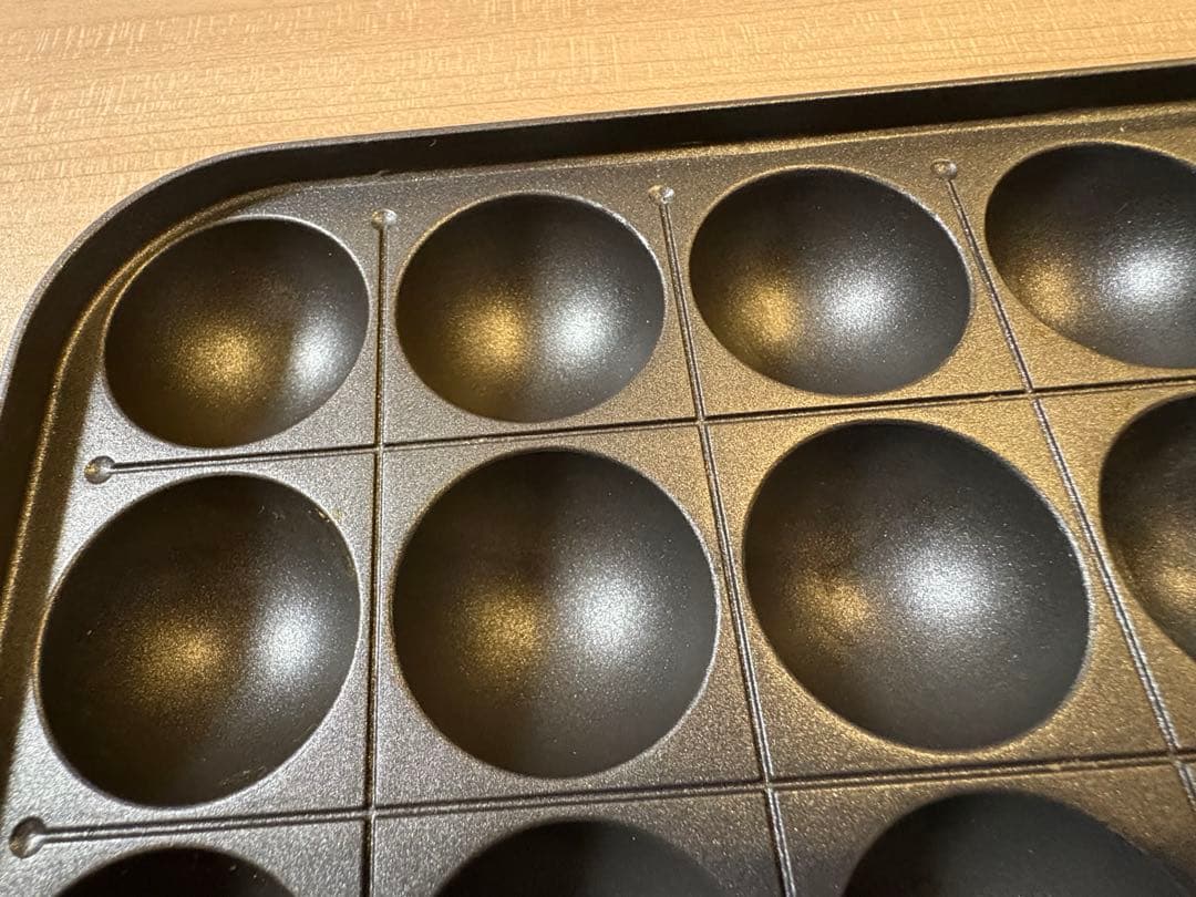 BRUNO Compact Hot Plate レッド たこ焼きプレート付き
