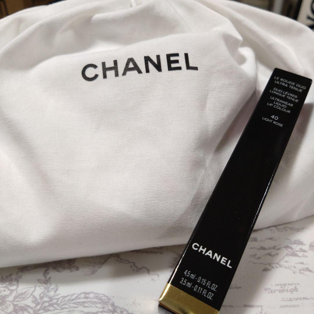 CHANEL ル ルージュ デュオ ウルトラ トゥニュ 40ライトローズ