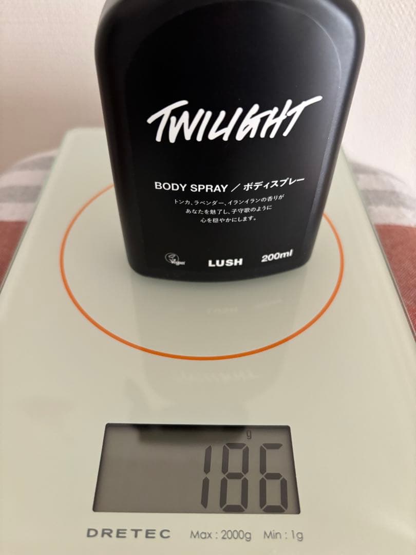 LUSH ボディスプレー 3種セット　香りの確認用