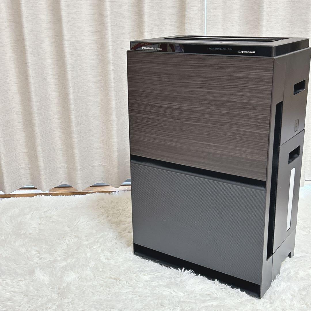 Panasonic 空気清浄機 F-VC70XU 木目調　パナ