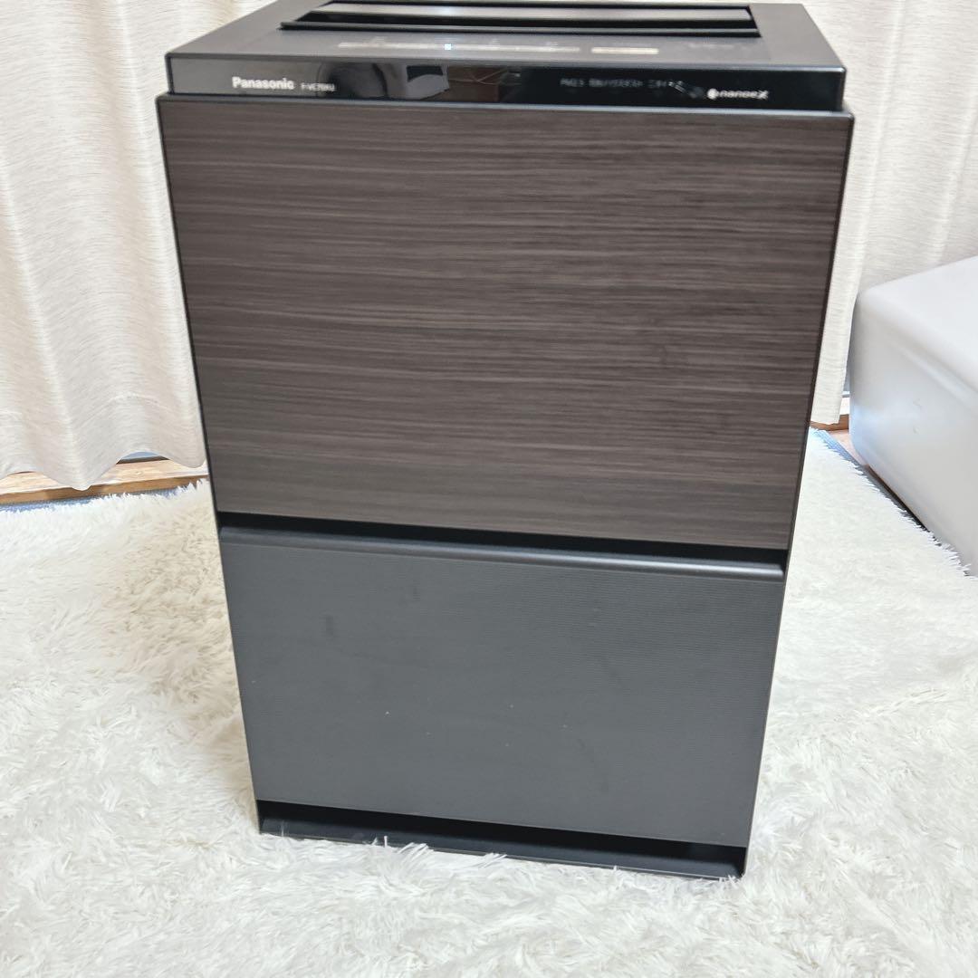 Panasonic 空気清浄機 F-VC70XU 木目調　パナ