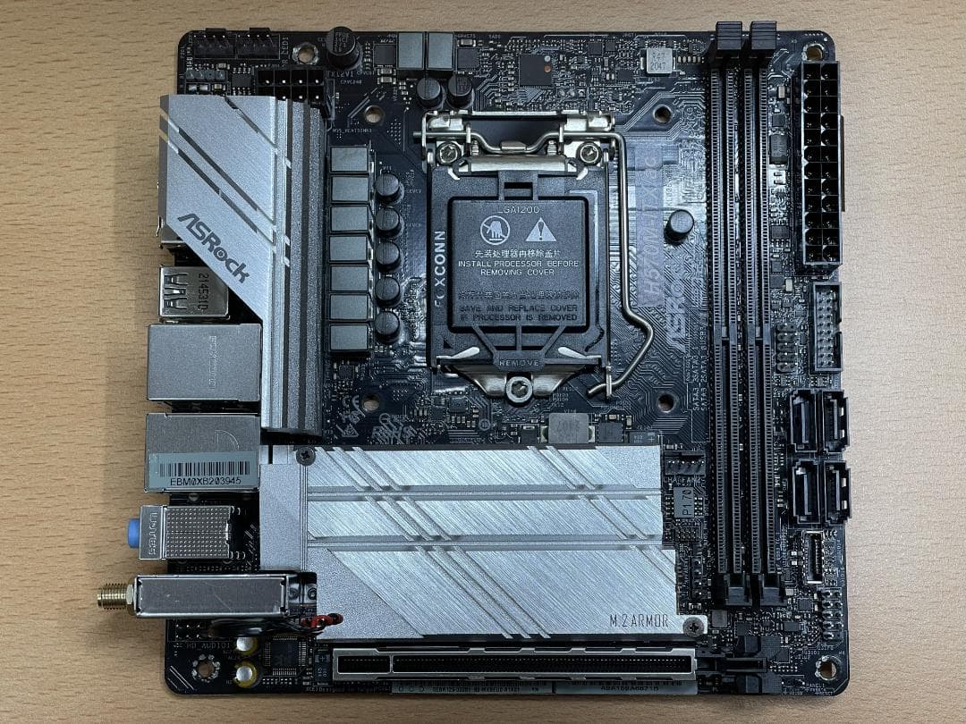 マザーボード ASRock H570M-ITX/ac