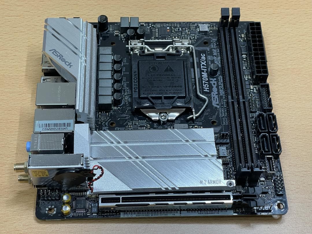 マザーボード ASRock H570M-ITX/ac