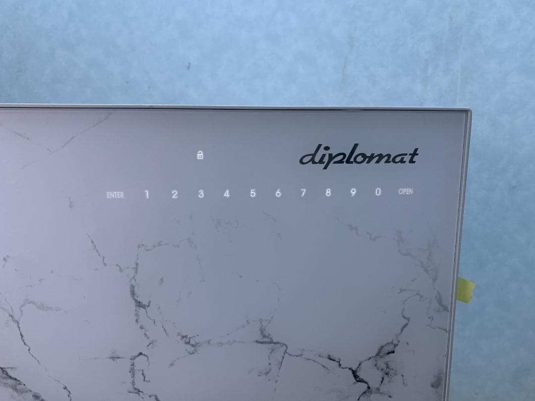 K★1179 ディプロマット プレミアム金庫 S500WM タッチパネル 36L