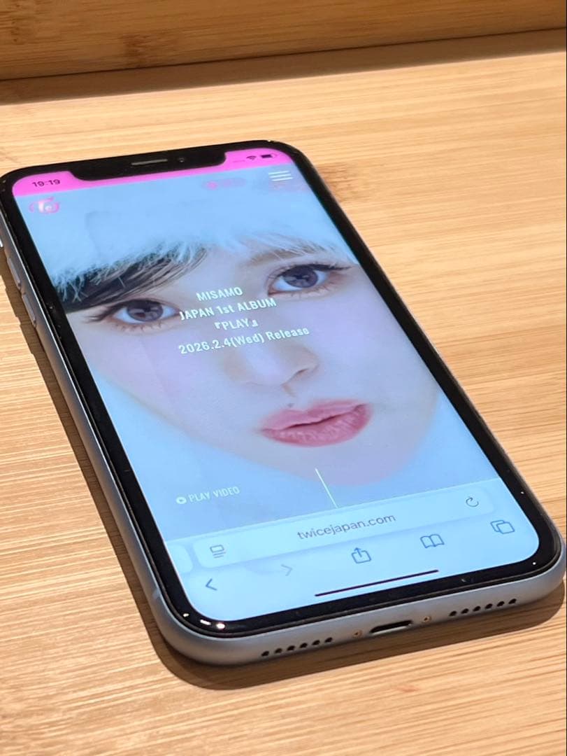 【美品】iPhoneXR Blue 青 128GB SIMフリー