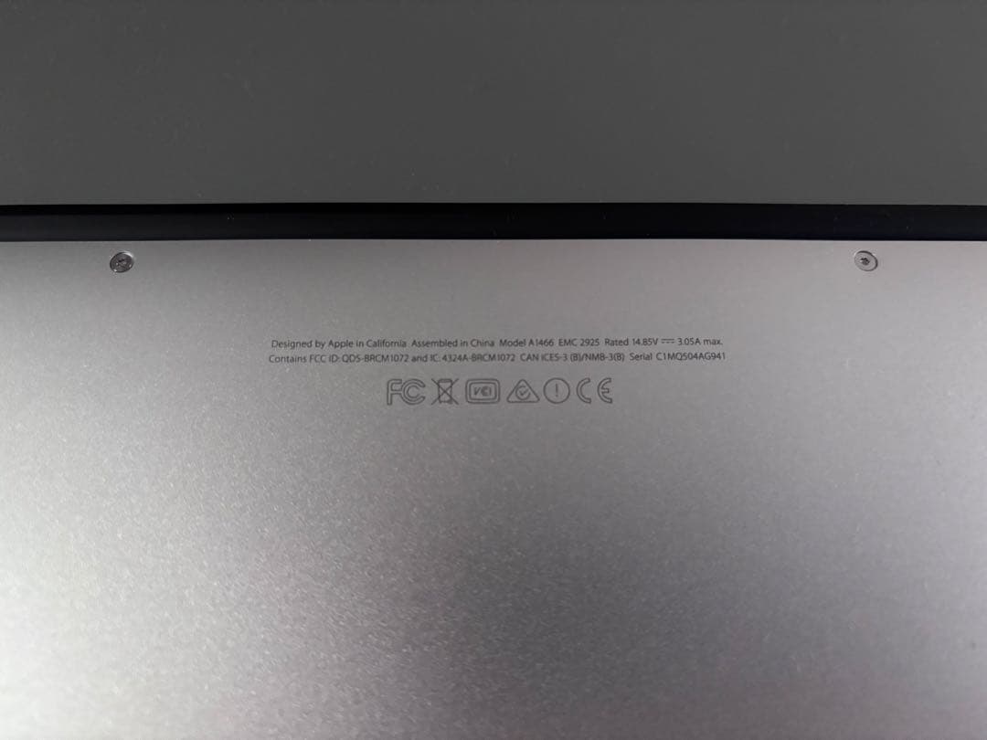 MacBook Air (13インチ, Early 2015)