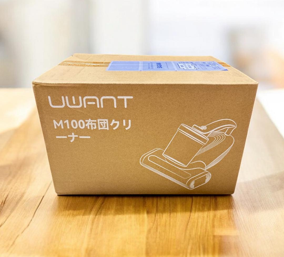 布団クリーナー M100 強力吸引 16kPa UV除菌 超音波 掃除機