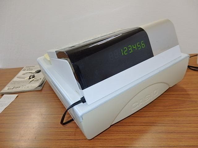 8102 カシオ SE-S10-WE レジスター　５８ミリ感熱紙　８部門