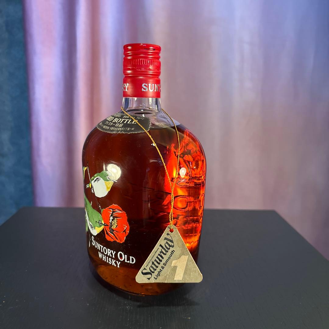希少未開栓 サントリーオールドウイスキー バードボトル 700ml