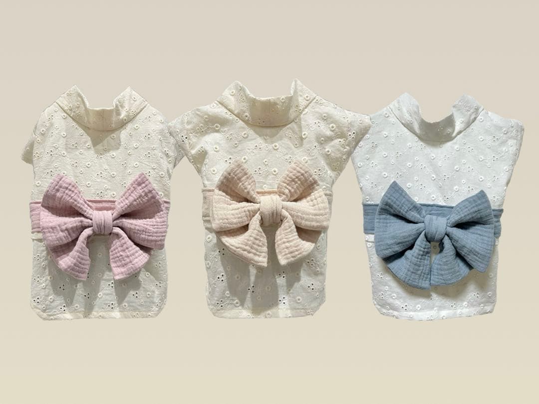 【 オーダー受付 】選べる組み合わせ！ 犬服　犬浴衣　ハンドメイド