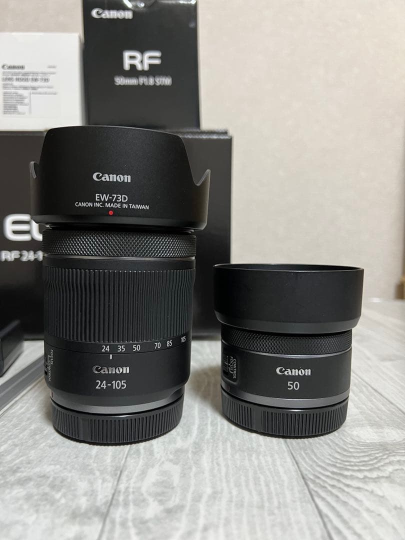 デジタルカメラ Canon EOS RP + RF50mm + RF24-105mm