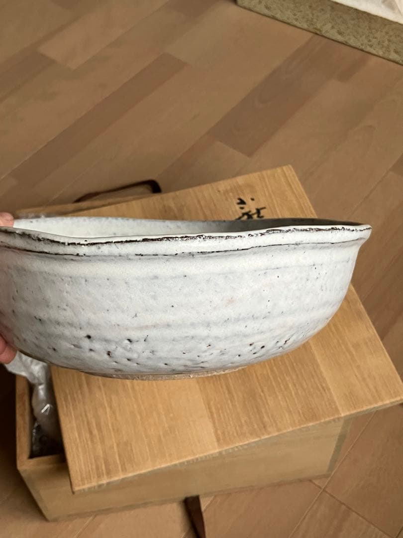 美品 日本伝統陶芸セット 木箱・署名入り 未使用