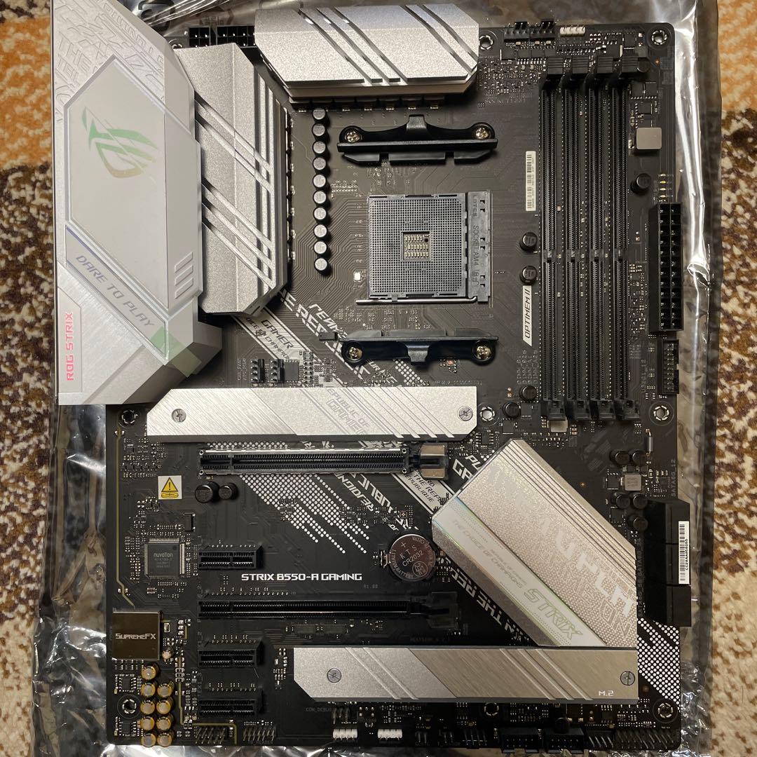 マザーボード Rog strix B550 a gaming