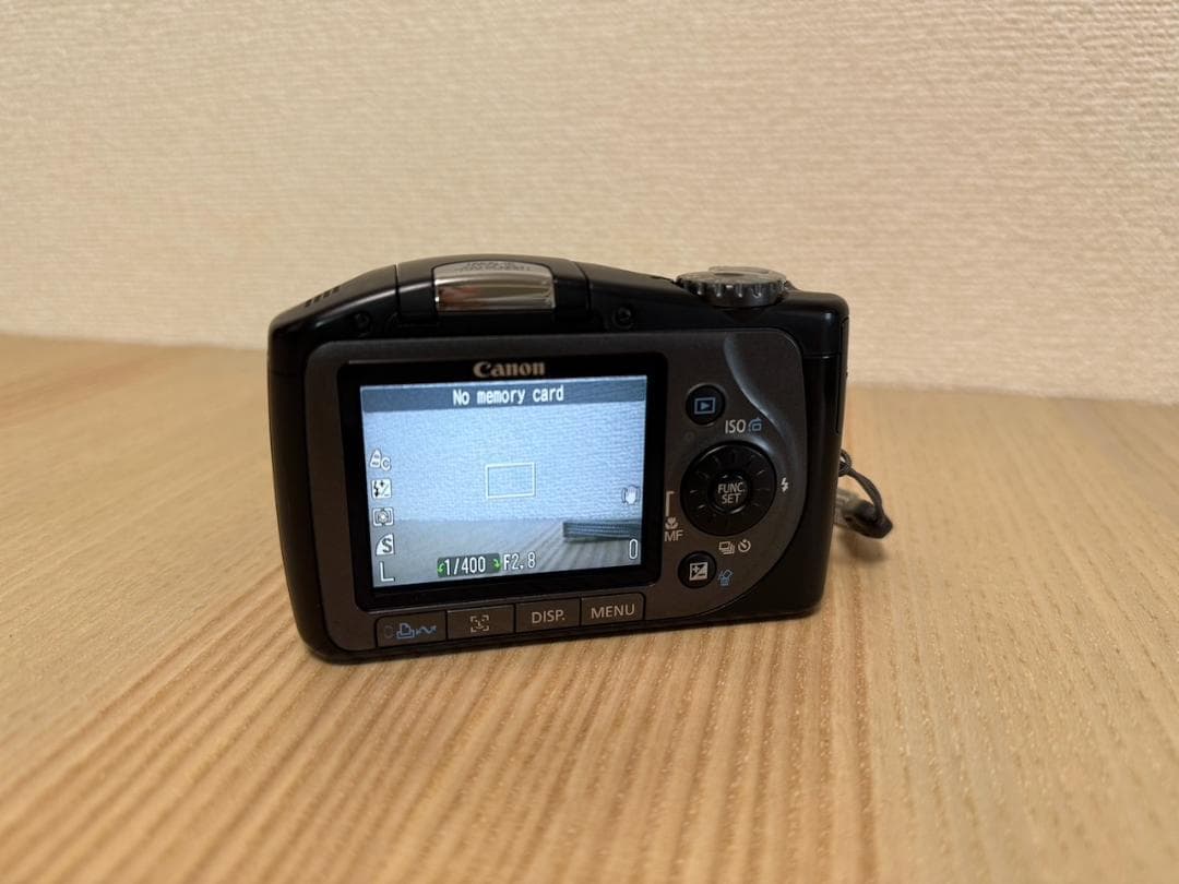 美品 キャノン Canon PowerShot SX100 IS 動作品電池式黒