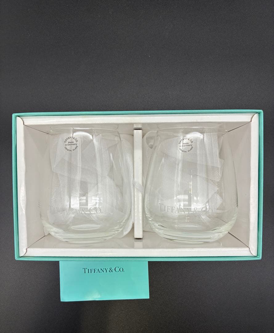 ワイングラス　タンブラー　ティファニー　Tiffany & Co. ロックグラス
