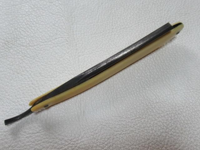 ◆美品 希少 1950年代◆刃金製 西洋剃刀◆日本製『“APORIS”』909