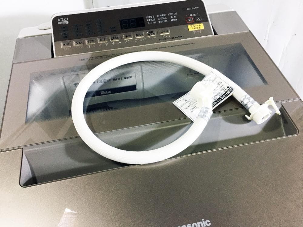 ★Panasonic 10kg 洗濯機【NA-FA100H6-T】GC13