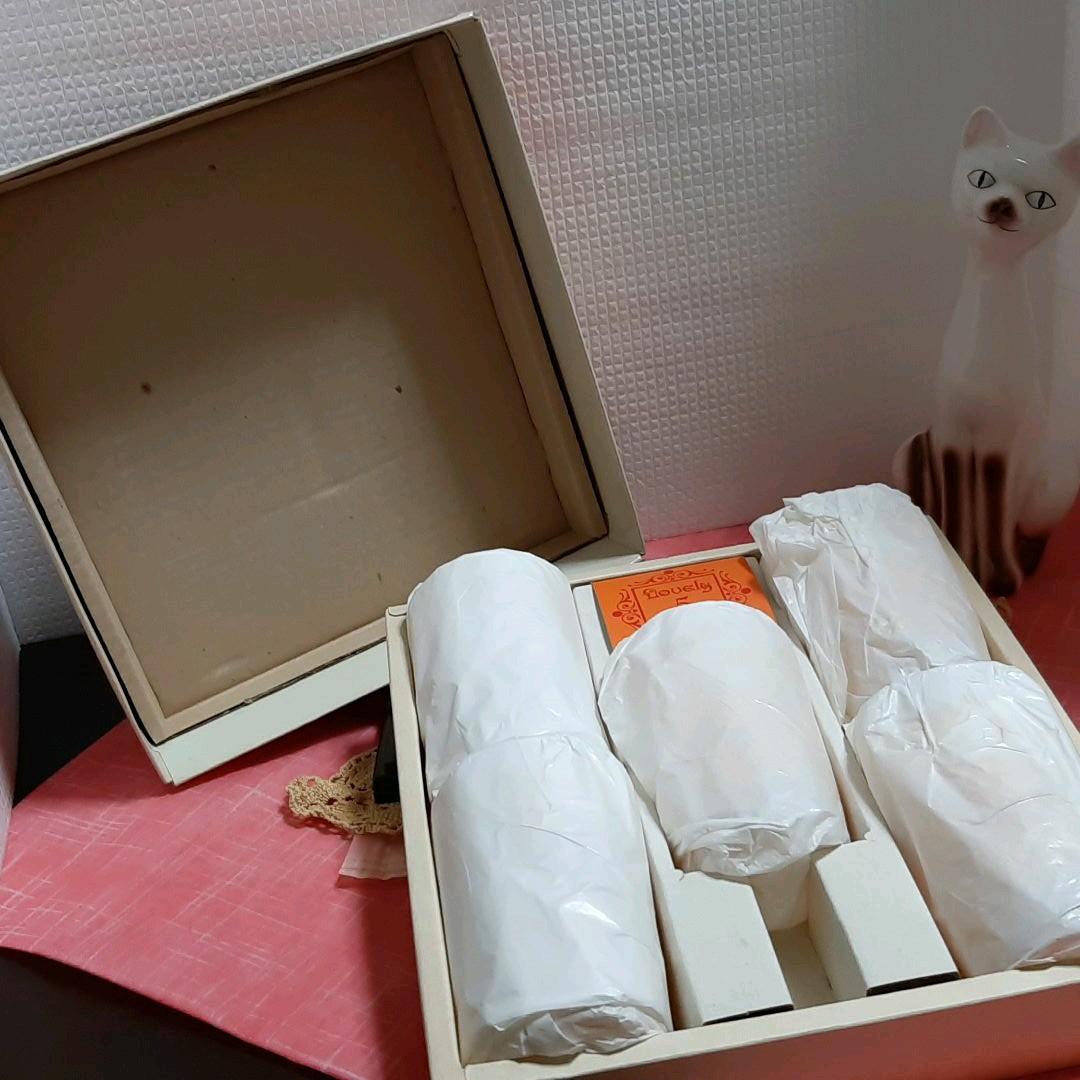 昭和レトロ 佐々木硝子 Lovely5 タンブラー　ST63 ハミング