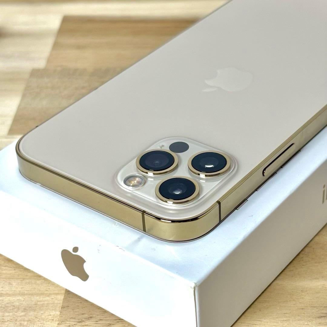 【電池96%】iPhone 12pro 256GB |ゴールド|SIMフリー