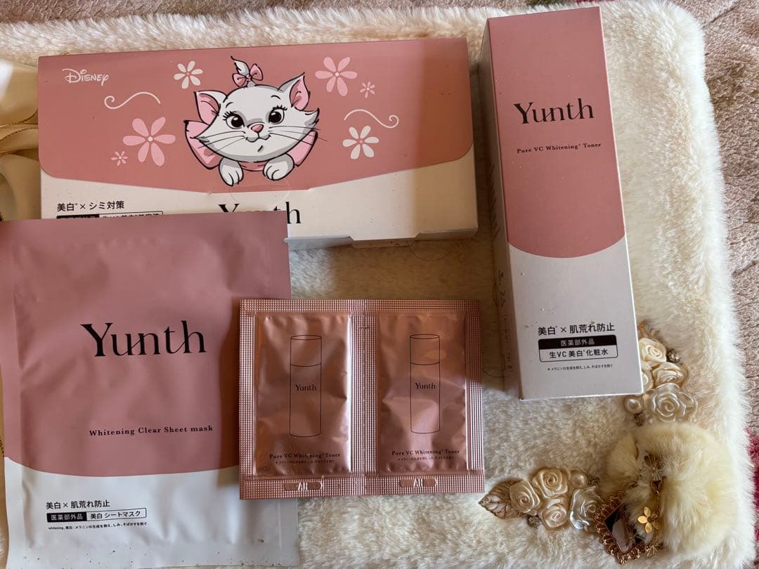 「りぃ」Yunth ユンス　生ビタミン　クレンジングクリーム　洗顔セット