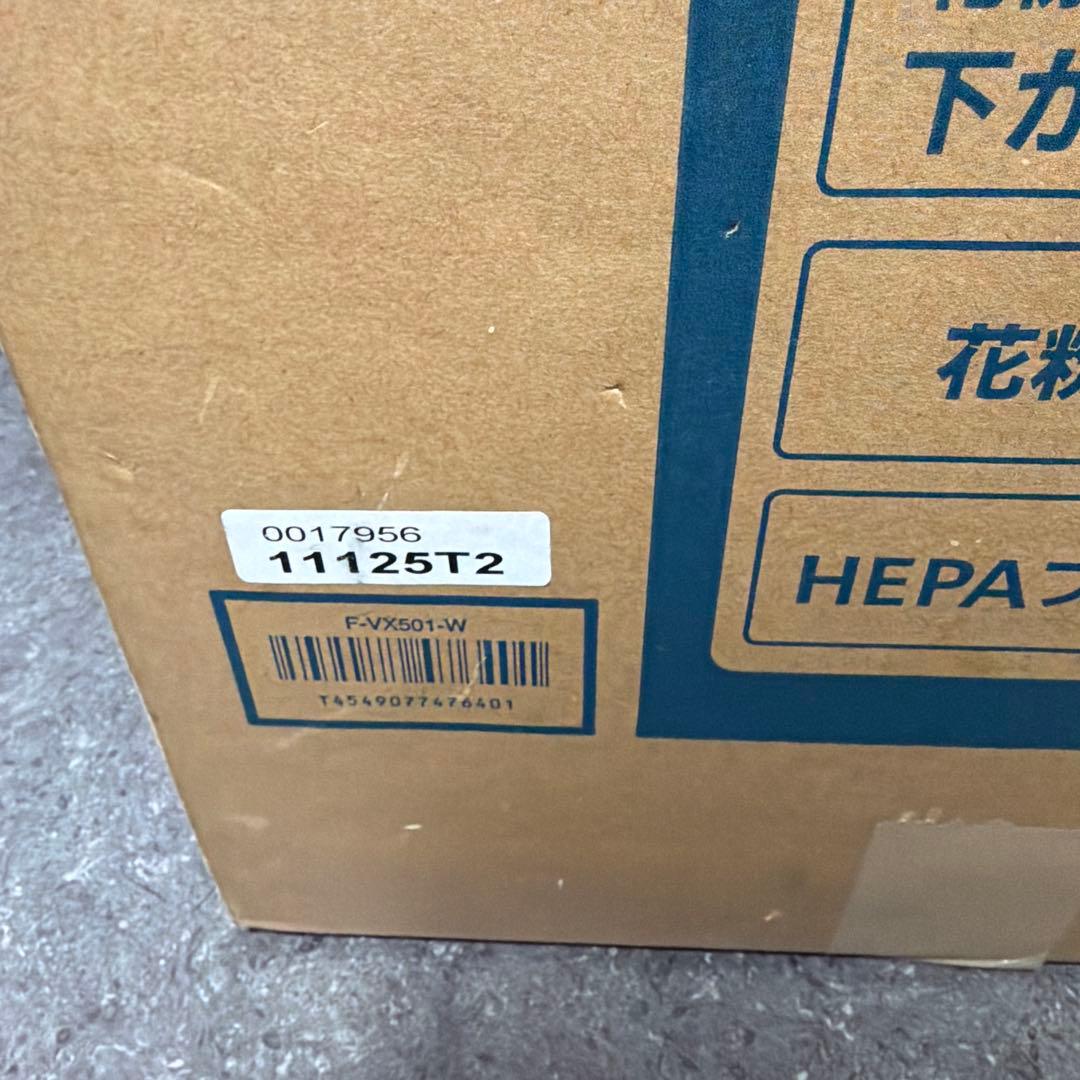 新品未開封品　Panasonic　加湿空気清浄機　F-VX501